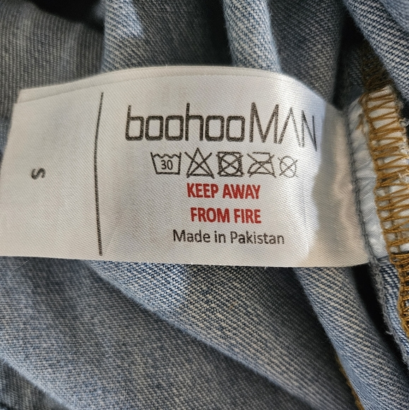 BOOhoo Man Men's Quavo Denim jacket - Picture 6 of 9